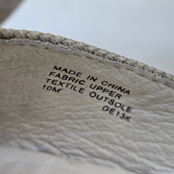 NWOT Michael Kors Damita Espadrille Wedge Platform Open Toe Shoes Size 10 - Picture 9 of 13